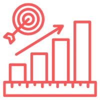kpi_driven_revenue_aligned_reporting_icon